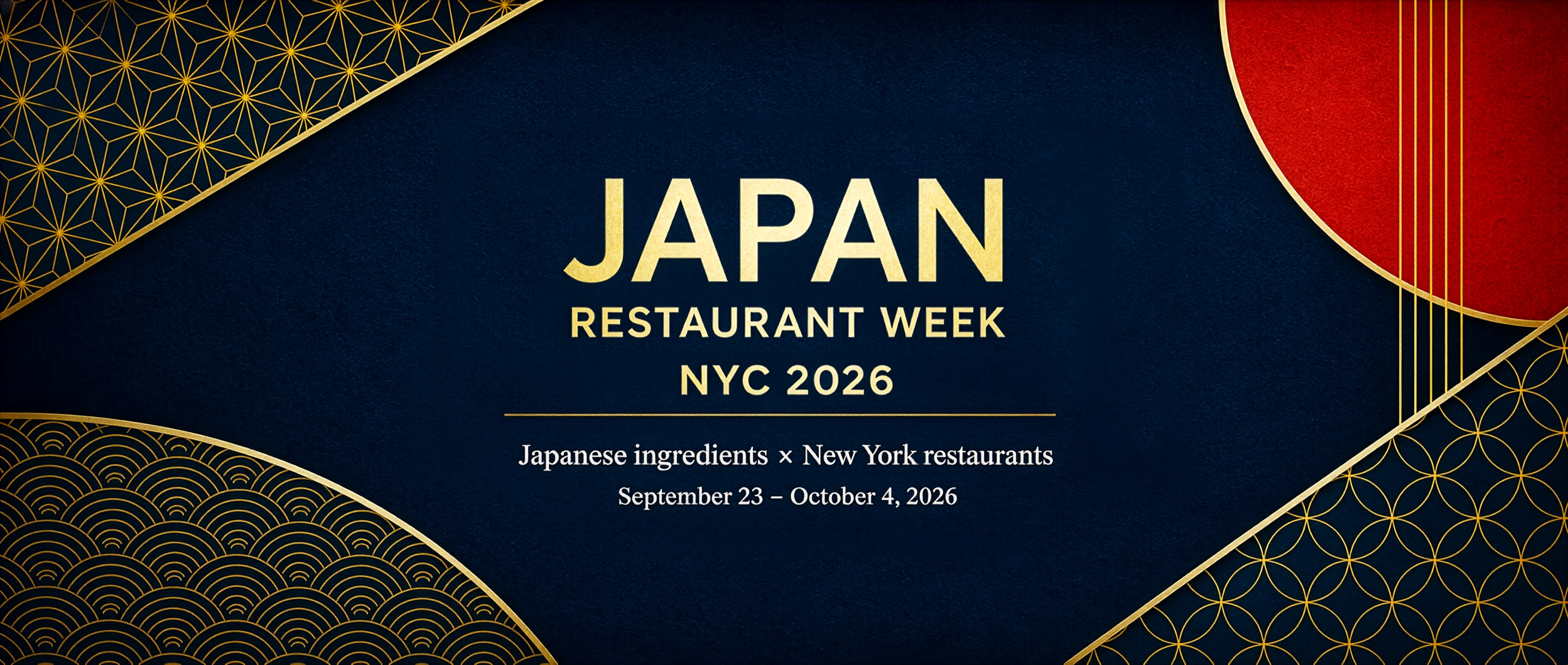 Japan Restaurant Week NYC 2026